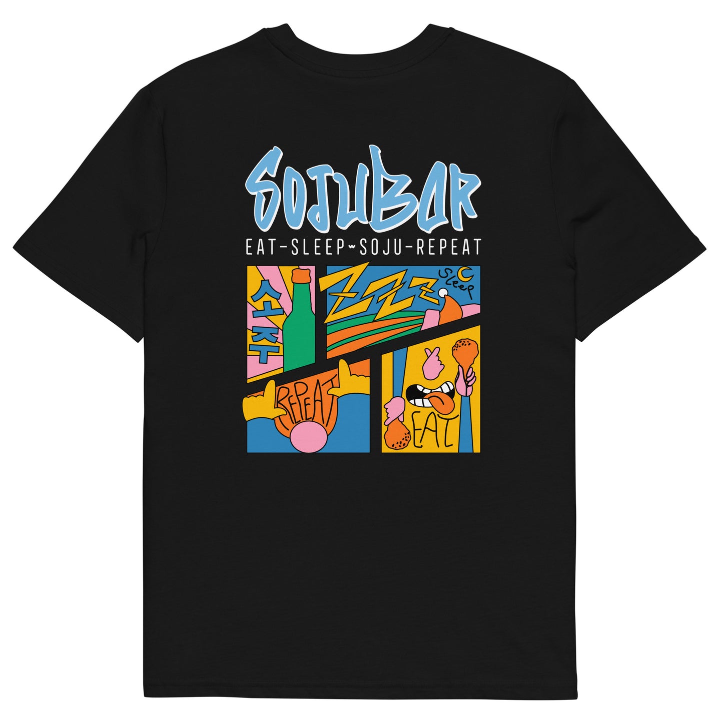 Eat Sleep Soju Repeat PopArt T-Shirt