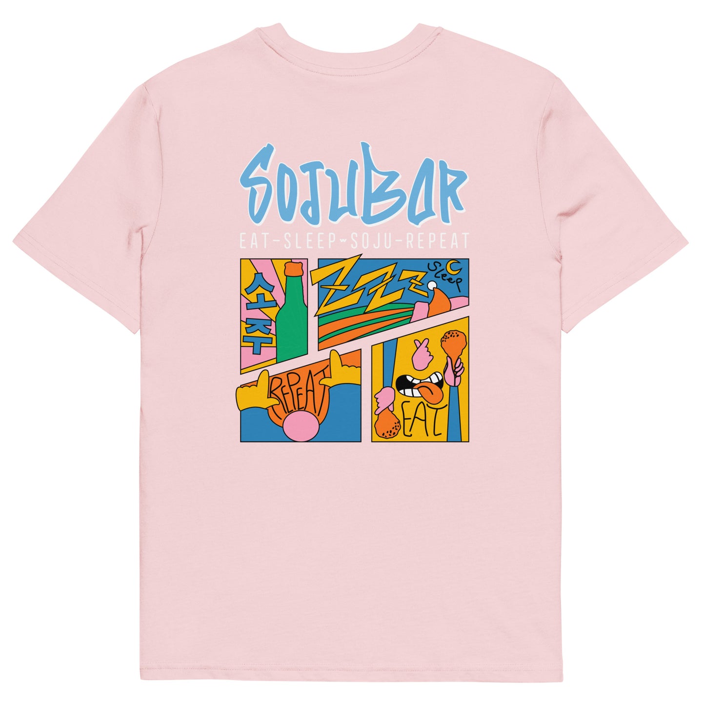 Eat Sleep Soju Repeat PopArt T-Shirt