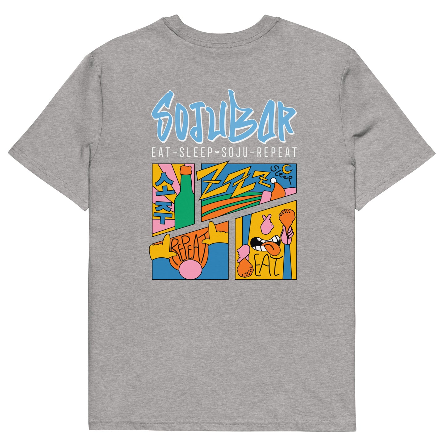 Eat Sleep Soju Repeat PopArt T-Shirt