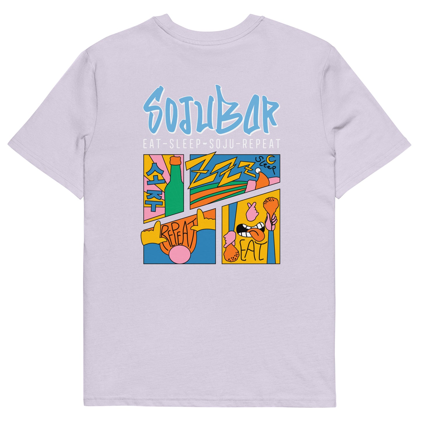 Eat Sleep Soju Repeat PopArt T-Shirt